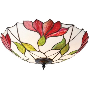Endon 63960 - стельовий світильник BOTANICA, 2×E27, макс. 60 Вт на лампу, 230 В, діаметр 45 см