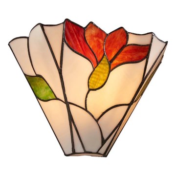 Endon 63964 - Настінний світильник Tiffany BOTANICA 1xE14/40W/230V