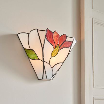 Endon 63964 - Настінний світильник Tiffany BOTANICA 1xE14/40W/230V