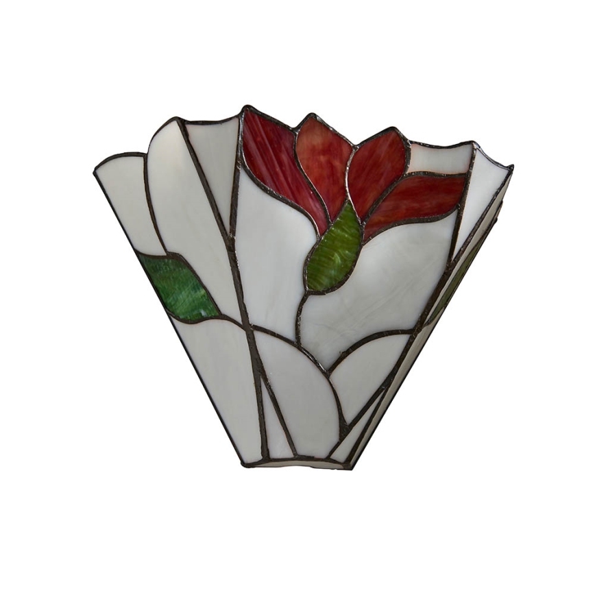 Endon 63964 - Настінний світильник Tiffany BOTANICA 1xE14/40W/230V