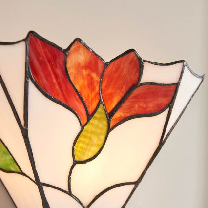 Endon 63964 - Настінний світильник Tiffany BOTANICA 1xE14/40W/230V