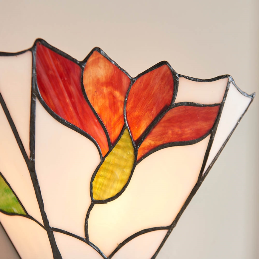 Endon 63964 - Настінний світильник Tiffany BOTANICA 1xE14/40W/230V