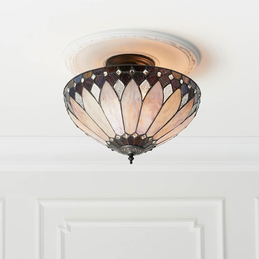 Endon 63978 - Накладна люстра Tiffany BROOKLYN 3xE27/60W/230V діаметр 40 см