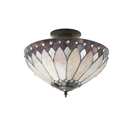 Endon 63978 - Накладная люстра Tiffany BROOKLYN 3xE27/60W/230V, диаметр 40 см