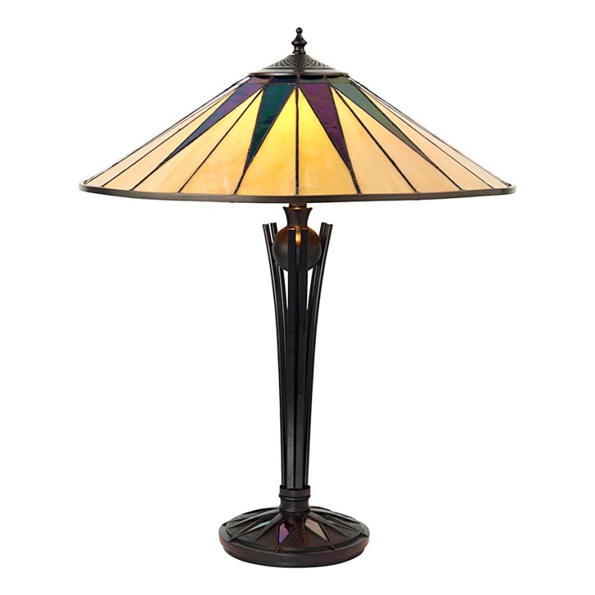 Endon 64045 - Настольная лампа DARK STAR 2xE27/60W/230V диаметр 49 cm