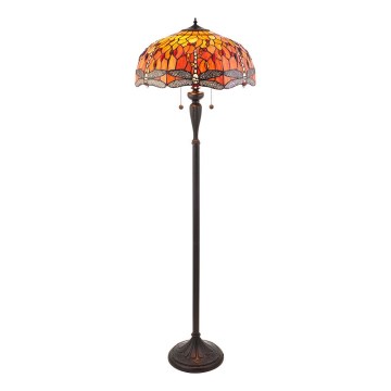 Endon 64070 - Торшер DRAGONFLY 2xE27/60W/230V діаметр 50 см