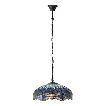 Endon 64080 - Подвесная люстра на цепи DRAGONFLY 3xE27/60W/230V, диаметр 41 см