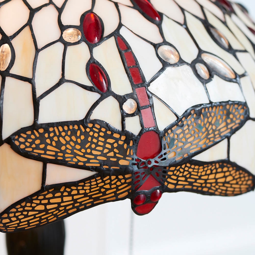 Endon 64085 - Настольная лампа Tiffany DRAGONFLY 2xE27/60W/230V pr. 41 cm