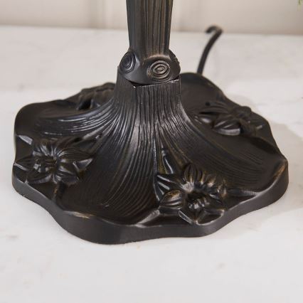 Endon 64086 - Настольная лампа Tiffany DRAGONFLY 2xE27/60W/230V диаметр 30 см
