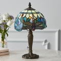Endon 64088 - Настільна лампа Tiffany DRAGONFLY, 1xE14/7W/230V, діам. 20 см