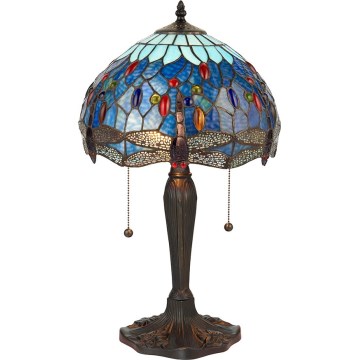 Endon 64090 - Настольная лампа DRAGONFLY 2xE27/60W/230V, диаметр 30 см