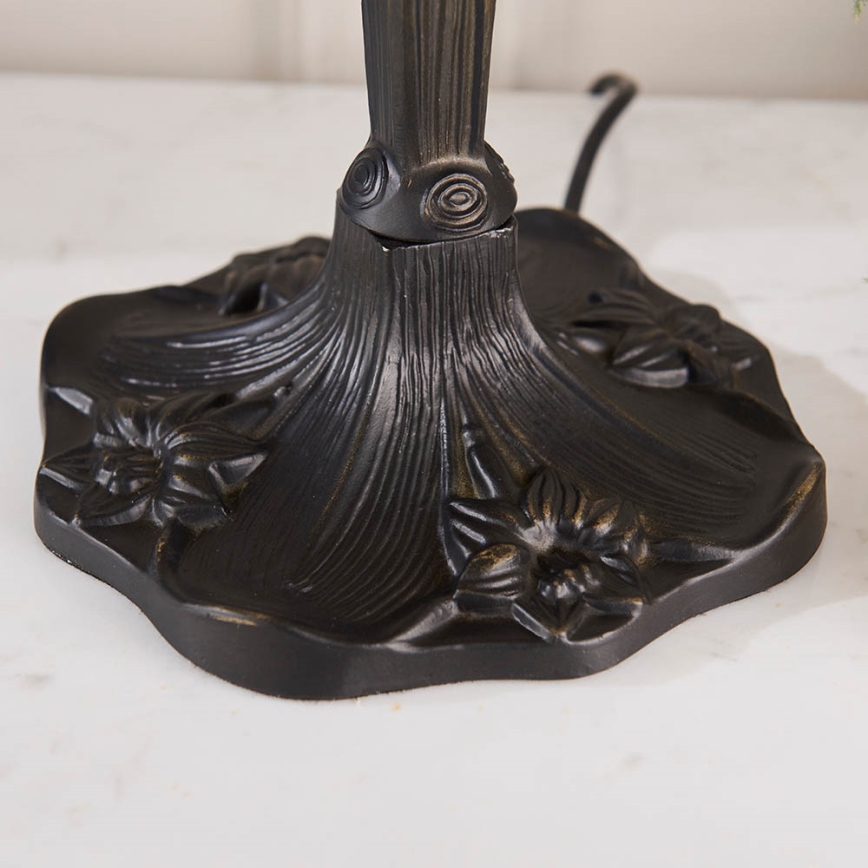 Endon 64090 - Настольная лампа Tiffany DRAGONFLY, 2x E27/60W/230V, диаметр 30 см