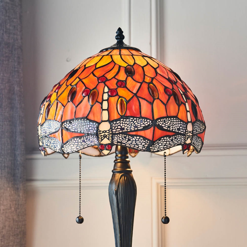 Endon 64092 - Настільна лампа DRAGONFLY 2xE27/60W/230V діам. 30 cm