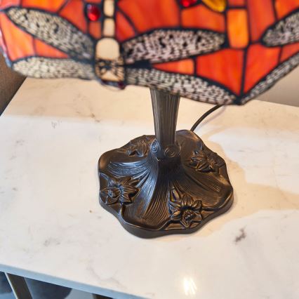 Endon 64093 - Настольная лампа DRAGONFLY 2xE27/60W/230V Ø 41 см