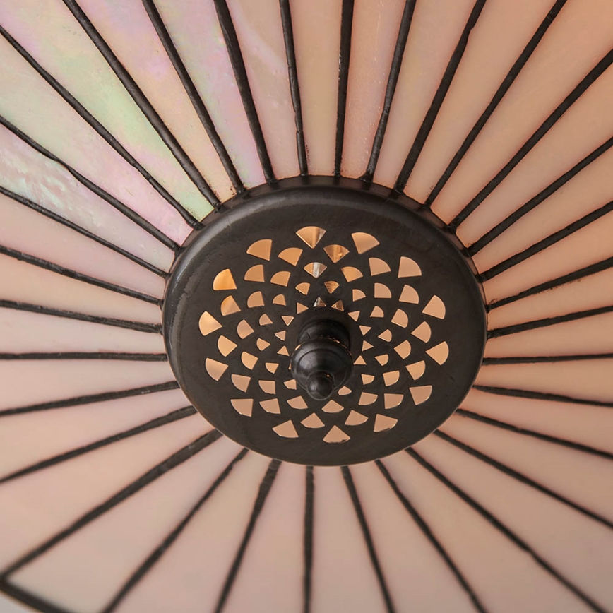 Endon 64145 - Потолочный светильник Tiffany FARGO 2xE27/60W/230V, диам. 41,5 см