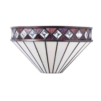 Endon 64149 - Настенный светильник Tiffany FARGO 1xE14/40W/230V