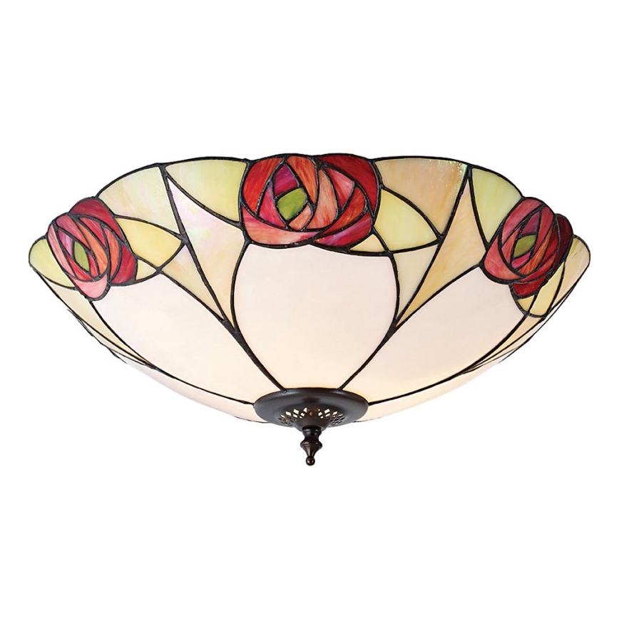 Endon 64182 - Стельовий світильник INGRAM 2xE27/60W/230V діаметр 45 см