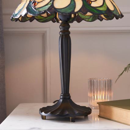 Endon 64195 - Настольная лампа Tiffany JAMELIA 1xE27/60W/230V диам. 31 см