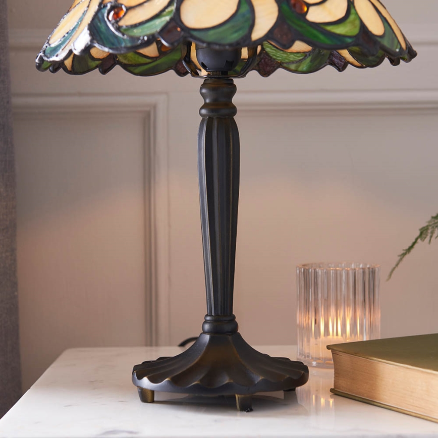 Endon 64195 - Настольная лампа Tiffany JAMELIA 1xE27/60W/230V диам. 31 см
