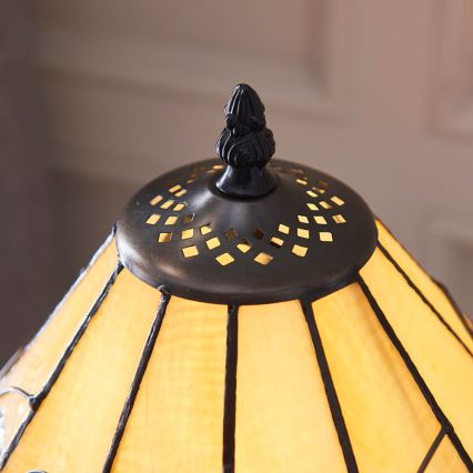 Endon 64195 - Настольная лампа Tiffany JAMELIA 1xE27/60W/230V диам. 31 см