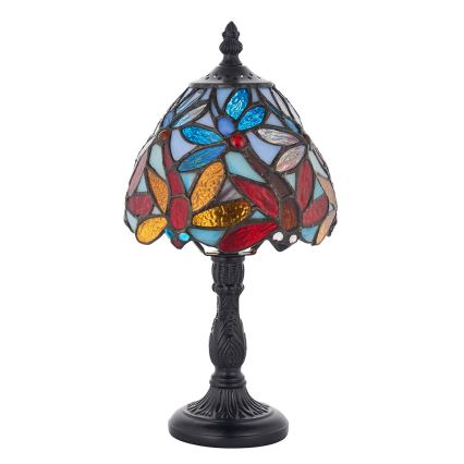 Endon 64246 - Настольная лампа в стиле Тиффани LORETTE 1xE14/40W/230V диаметр 15 см