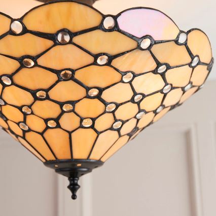 Endon 64300 - Припотолочная люстра PEARL 3xE27/60W/230V диаметр 37 cm