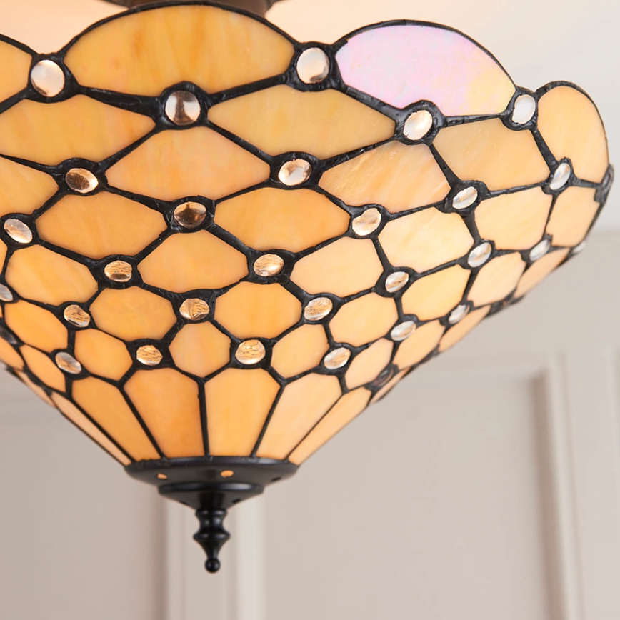 Endon 64300 - Припотолочная люстра PEARL 3xE27/60W/230V диаметр 37 cm