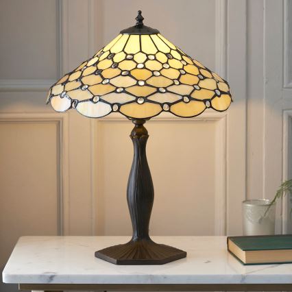 Endon 64301 - Настільна лампа PEARL 1xE27/60W/230V діаметр 37 cm