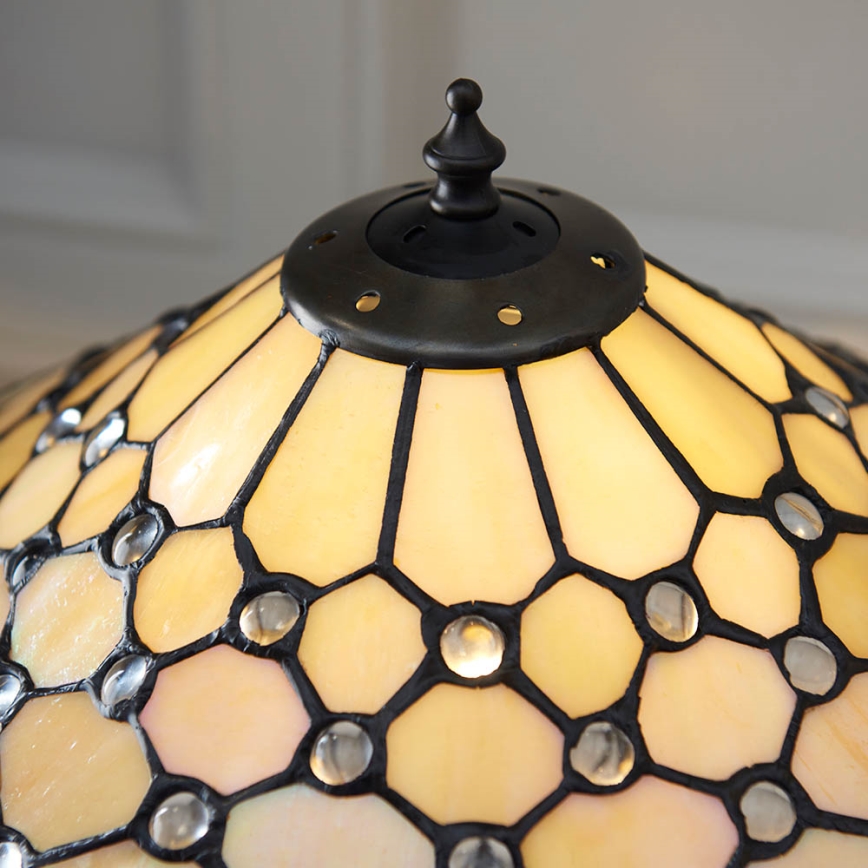 Endon 64301 - Настільна лампа Tiffany PEARL 1xE27/60W/230V, діаметр 37 см