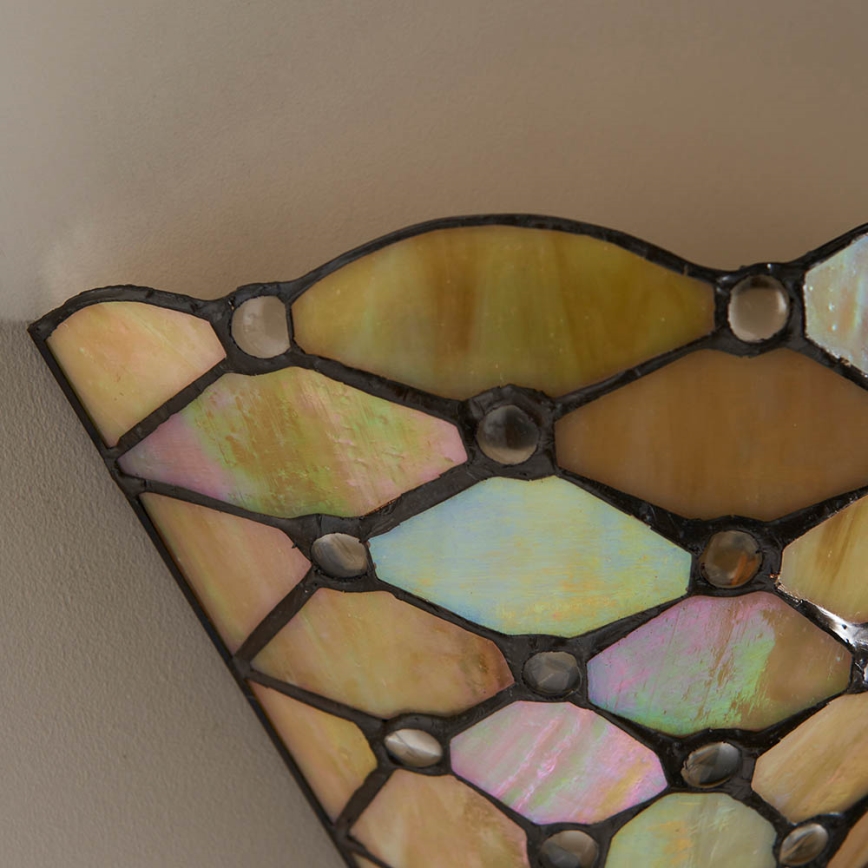 Endon 64302 - Настінний світильник Tiffany PEARL 1xE14/40W/230V