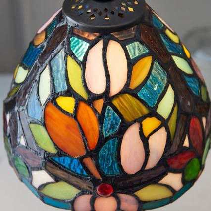 Endon 64331 - Настільна лампа Tiffany SYLVETTE 1xE14/40W/230V, діаметр 15 см
