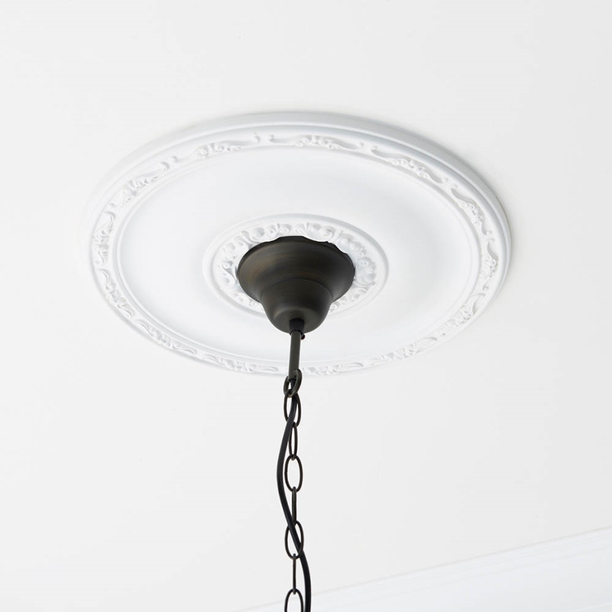 Endon 64385 - Люстра на ланцюзі Tiffany WILLOW 1xE27/60W/230V діаметр 35 см