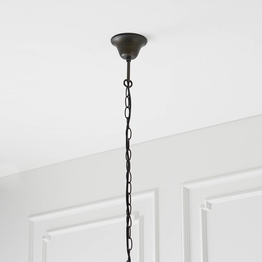 Endon 66148 - Подвесная люстра на цепи Tiffany DRAGONFLY 3xE27/60W/230V Ø 50 см