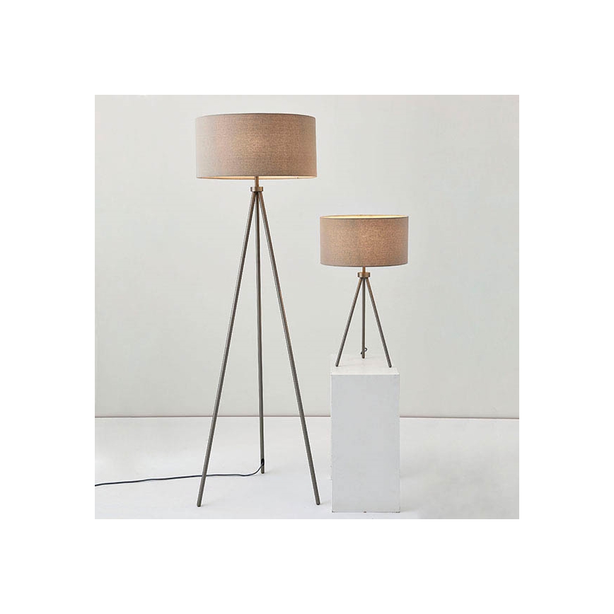 Endon 66987 - Торшер TRI 1xE27/60W/230V бежевый