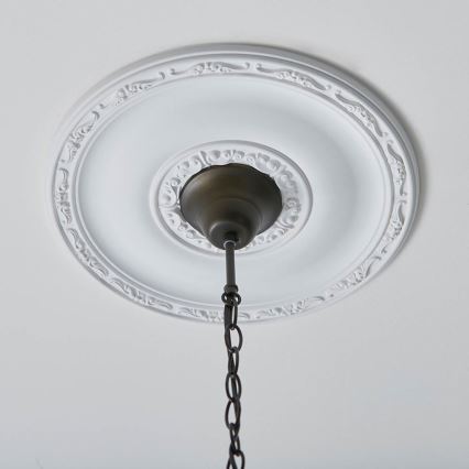 Endon 67045 - Підвісна люстра на ланцюгу Tiffany FARGO 1xE27/60W/230V діаметр 40 см