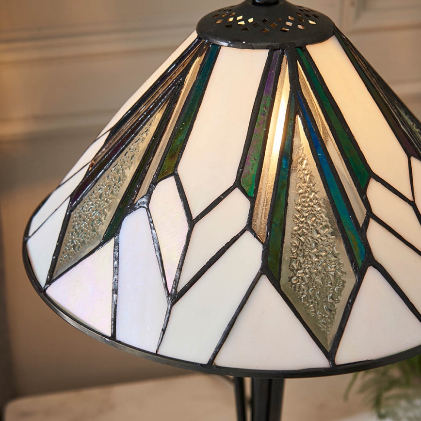 Endon 70365 - Настільна лампа Tiffany ASTORIA 1xE14/40W/230V діаметром 30 см