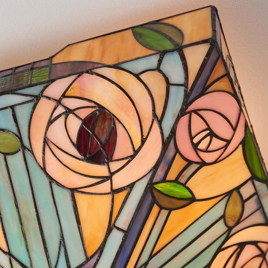 Endon 70698 - Потолочный светильник Tiffany WILLOW 2xE27/60W/230V