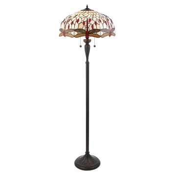Endon 70940 - Торшер DRAGONFLY 2xE27/60W/230V, диаметр 50 см