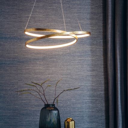 Endon 72479 - Світлодіодна підвісна люстра SCRIBBLE LED/31,5W/230V 3000K зл.