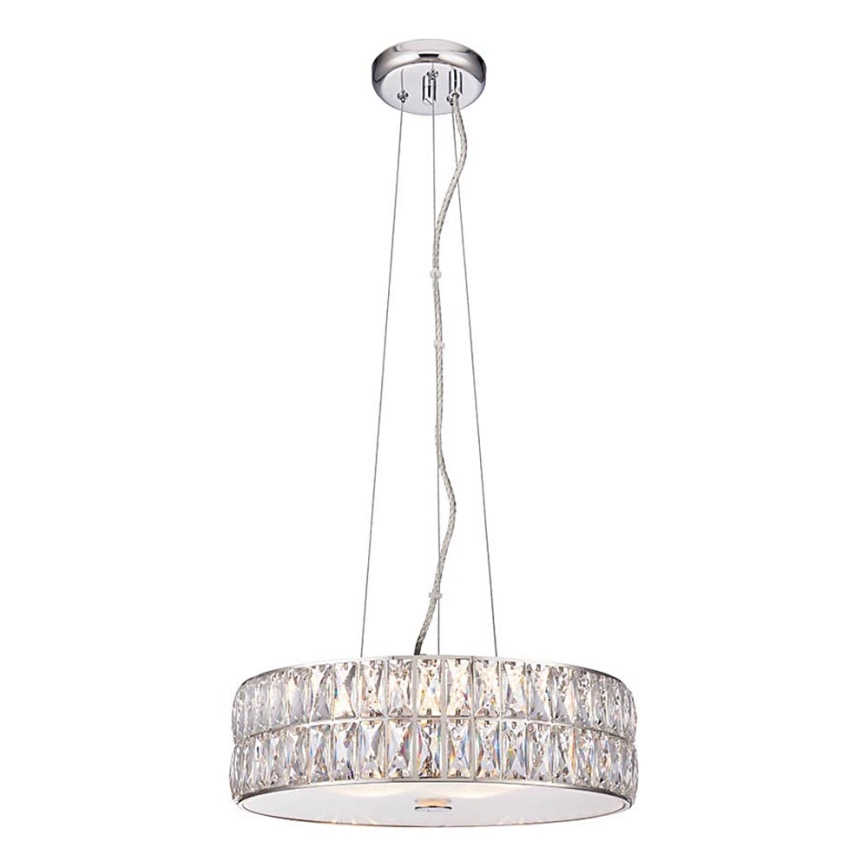 Endon 76513 - LED-люстра на тросе VERINA 5xLED/5W/230V глянцевый хром