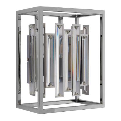 Endon 81932 - Настінний світильник ACADIA 1xE14/40W/230V глянцевий хром