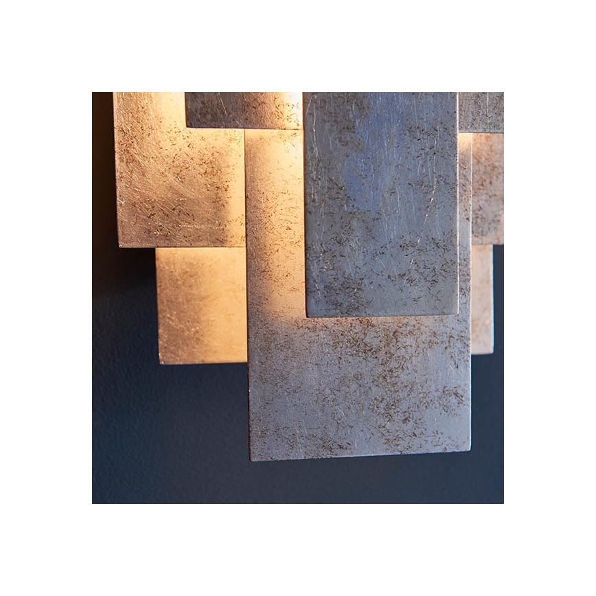 Endon 90451 - Настінний світильник ALZARE 2xG9/3W/230V біла патина