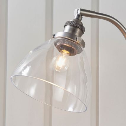 Endon 91740 - Настольная лампа HANSEN 1xE14/40W/230V матовый хром