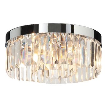 Endon 91811 - Потолочный светильник для ванной комнаты SHIMMER 5xG9/18W/230V IP44 глянцевый хром