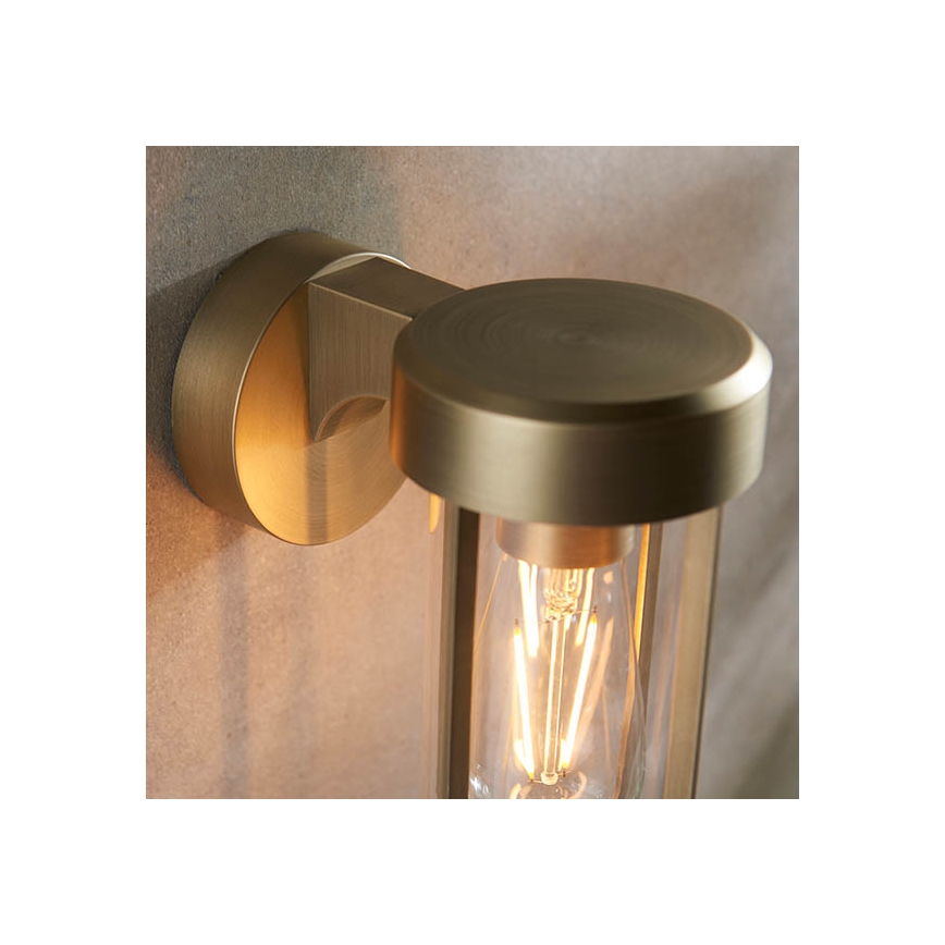 Endon 92855 - Настенный светильник для ванной комнаты 1xE27/6W/230V IP44, латунь