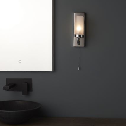 Endon 92960 - Настінний світильник для ванної кімнати EDREA 1xG9/3W/230V IP44 блискучий хром