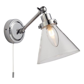 Endon 93853 - Настінний точковий світильник для ванної кімнати FARADAY 1xG9/3W/230V IP44 глянцевий хром