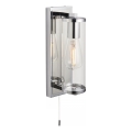 Endon 94074 - Настінний світильник для ванної кімнати TAYLOR 1xE27/10W/230V IP44 глянцевий хром
