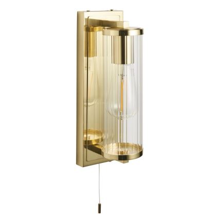 Endon 94075 - Настінний світильник для ванної кімнати TAYLOR 1xE27/10W/230V IP44 золотий