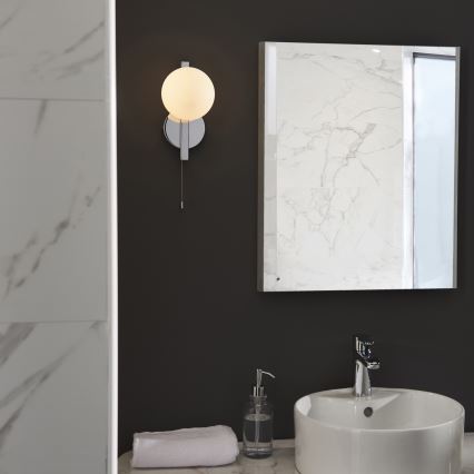 Endon 94080 - Настенный светильник для ванной комнаты SPA, 1xG9/3W/230V, IP44, глянцевый хром